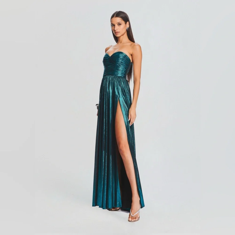 Retrofete Ezri Dress - Aquamarine, Size XXS - Picture 3 of 5